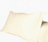 1pc  Pure Emulation Silk Satin Pillowcase Single Pillow Cover Multicolor