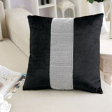 Decorative Pillow Case Flannel Diamond Patckwork Modern Simple Throw Cover Pillowcase Party Hotel Home Textile 45cm*45cm