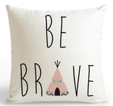 Car Backrest Pink Cushion Decoration Giraffe Koala Zebra Balloon Stripe Triangle Tent Perfume Bottle Girl Pillow Nordic Style