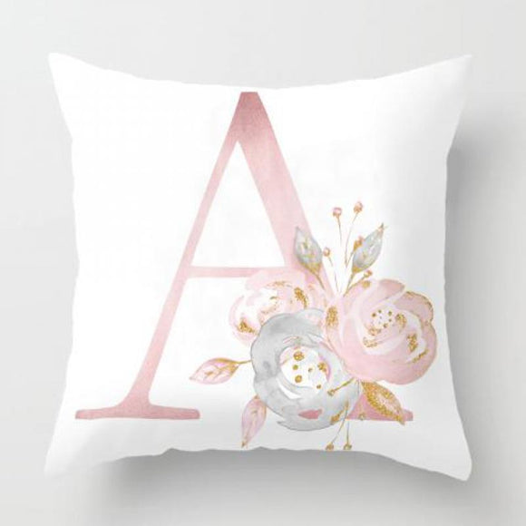 Kids Room Decoration Letter Pillow English Alphabet Children Plush Fabric Almofada Coussin Cushion For Birthday Party Supplies