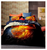 2/3pcs 3D Duvet Cover Bedding Set  Bed Quilt Cover Clothes Pillowcase Kids Bedroom Twin Full Queen King Size Flowers Skull