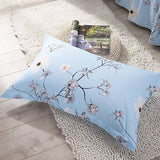 1 Piece 48cm*74cm Beauty Floral Printed Pillowcase 100% Polyester Pillow Case Cover For Bedroom Use XF340-23