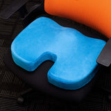 Travel Breathable Seat Cushion Coccyx Orthopedic Memory Foam U Seat Massage Chair Cushion Pad Car U-Shape Seat Cushion