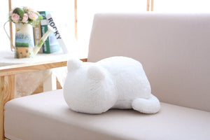 Ashin Cat plush cushions pillow Back Shadow Cat Filled animal pillow toys Kids Gift Home Decor For Christmas