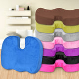 Travel Breathable Seat Cushion Coccyx Orthopedic Memory Foam U Seat Massage Chair Cushion Pad Car U-Shape Seat Cushion