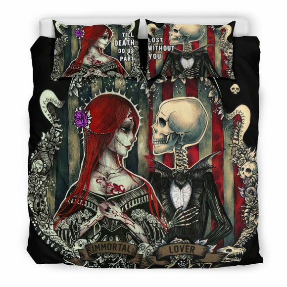 3D Bedding Set 3D Print Skull  Customized Design Duvet Cover Sets King Queen Twin Size Dropshipping