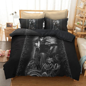 3D Bedding Set 3D Print Skull  Customized Design Duvet Cover Sets King Queen Twin Size Dropshipping