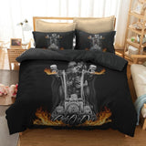 3D Bedding Set 3D Print Skull  Customized Design Duvet Cover Sets King Queen Twin Size Dropshipping