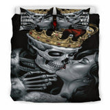 3D Bedding Set 3D Print Skull  Customized Design Duvet Cover Sets King Queen Twin Size Dropshipping