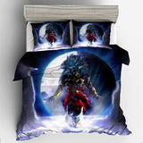 3D Bedding Set 3D Print Skull Design Duvet Cover Sets King Queen Twin Size Dropshipping  Dragon Ball Gift for children