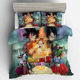 3D Bedding Set 3D Print Skull Design Duvet Cover Sets King Queen Twin Size Dropshipping  Dragon Ball Gift for children