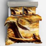 3D Bedding Set 3D Print Skull Design Duvet Cover Sets King Queen Twin Size Dropshipping  Dragon Ball Gift for children
