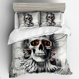 3D Bedding Set 3D Print Skull Design Duvet Cover Sets King Queen Twin Size Dropshipping  Dragon Ball Gift for children