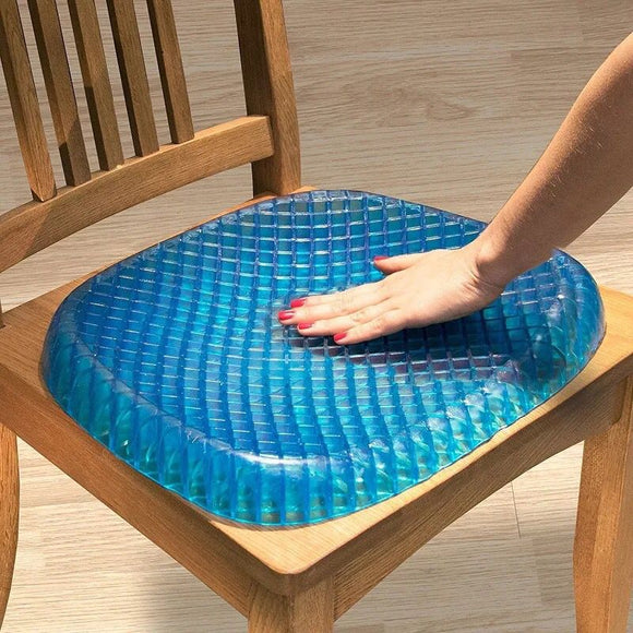 Fashion 3D ice pad gel cushion non-slip soft and comfortable outdoor massage office chair cushion carpet