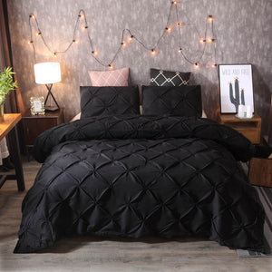 WAZIR luxury Pinch Pleat bedding comforter bedding sets bed linen duvet cover set  bedding queen king size bedclothes bed set