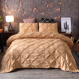 WAZIR luxury Pinch Pleat bedding comforter bedding sets bed linen duvet cover set  bedding queen king size bedclothes bed set
