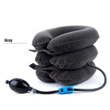 Air Cervical Traction Soft Neck Brace Device Headache Back Shoulder Pain Cervical Traction Device Massage Relaxation Health Care