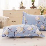 1 Piece 48cm*74cm Beauty Floral Printed Pillowcase 100% Polyester Pillow Case Cover For Bedroom Use XF340-23