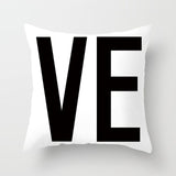 45*45cm New Square Decorative Throw Lovers Couple Pillow Case Cartoon  Pattern sweetheart Pillowcase For Home Pillow Cover