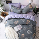 Bedding Set luxury Pink love 2/3/4pcs Family Set Sheet Duvet Cover Pillowcase Boy Room flat sheet, No filler 2019 bed set