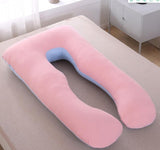 New Sleeping Support Pillow For Pregnant Women Body Cotton Pillowcase U Shape Maternity Pillows Pregnancy Side Sleepers Bedding