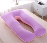 New Sleeping Support Pillow For Pregnant Women Body Cotton Pillowcase U Shape Maternity Pillows Pregnancy Side Sleepers Bedding