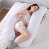 Sleeping Support Pillow For Pregnant Women Body PW12 100% Cotton Rabbit Print U Shape Maternity Pillows Pregnancy Side Sleepers