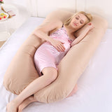 Sleeping Support Pillow For Pregnant Women Body PW12 100% Cotton Rabbit Print U Shape Maternity Pillows Pregnancy Side Sleepers