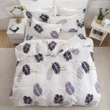 Fashion bedding sets bed linen Simple Style duvet cover flat sheet Bedding Set Winter Full King Single Queen,bed set 2019