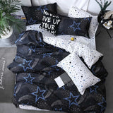 Fashion bedding sets bed linen Simple Style duvet cover flat sheet Bedding Set Winter Full King Single Queen,bed set 2019