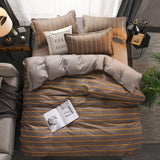 Fashion bedding sets bed linen Simple Style duvet cover flat sheet Bedding Set Winter Full King Single Queen,bed set 2019