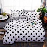 Fashion bedding sets bed linen Simple Style duvet cover flat sheet Bedding Set Winter Full King Single Queen,bed set 2019