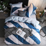 Fashion bedding sets bed linen Simple Style duvet cover flat sheet Bedding Set Winter Full King Single Queen,bed set 2019