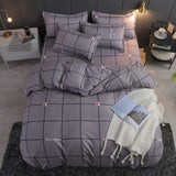 Fashion bedding sets bed linen Simple Style duvet cover flat sheet Bedding Set Winter Full King Single Queen,bed set 2019