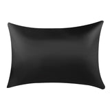 1PC Soft Mulberry Plain Pillow Case Pure Emulation Satin Square Pillow Single Cover Chair Seat Silk Pillowcase Cover