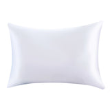 1PC Soft Mulberry Plain Pillow Case Pure Emulation Satin Square Pillow Single Cover Chair Seat Silk Pillowcase Cover