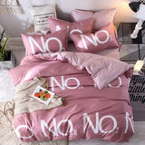 Fashion bedding sets bed linen Simple Style duvet cover flat sheet Bedding Set Winter Full King Single Queen,bed set 2019
