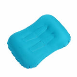 Urijk Inflatable U-shaped Pillows Travel Outdoor Portable Pillow Neckrest Travel Folding Slow Rebound Train Plane Office Travel